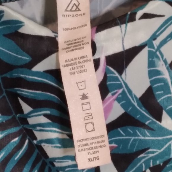 Ripzone Tropical print tank - Picture 5 of 7